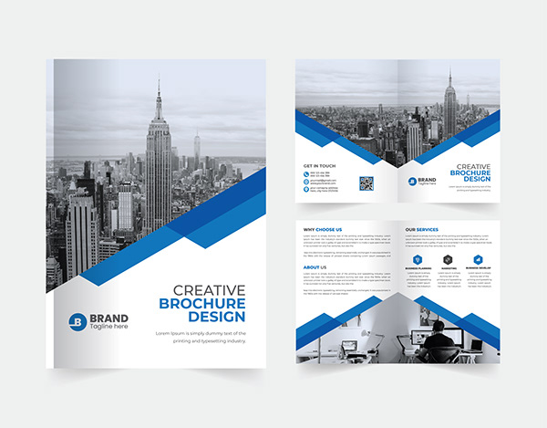 Professional business brochure, company profile design