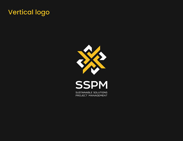 S S P M brand identity guidelines, logo design