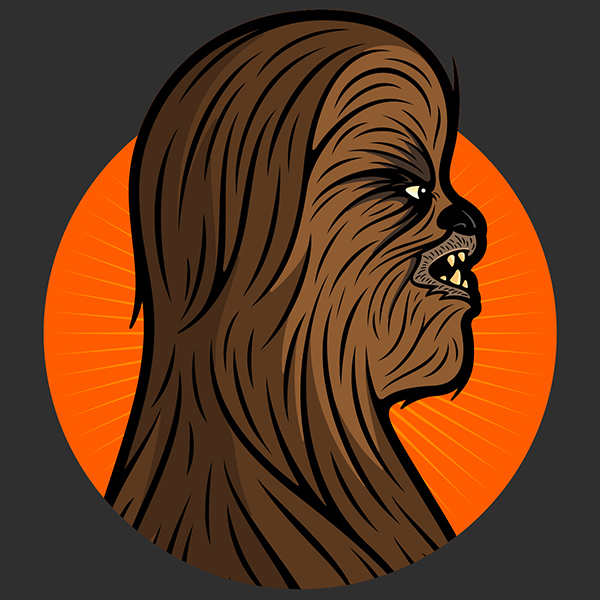 star wars darth vader Han Solo Chewbacca luke skywalker Pricess Leia rebels vector 80s Cartoons