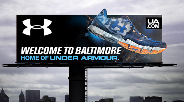 Under Armour Running Shoe Ad Creative 