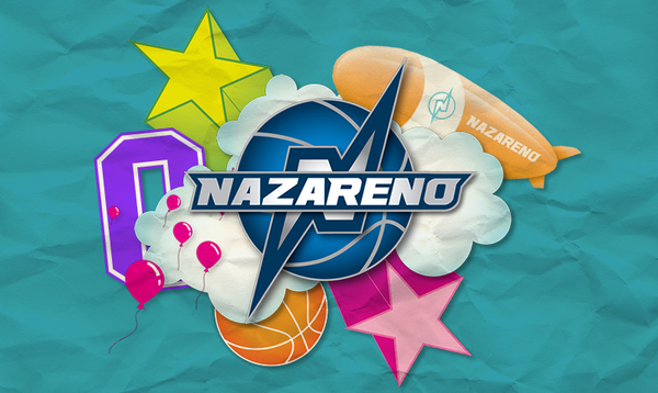 nazareno basket Nazareno Basket logo type graphic concept