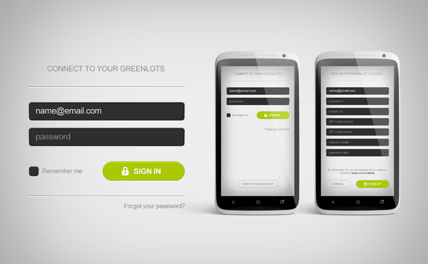 logo Custom font rounded modern green Technology GUI UI android Interface interaction ux energy