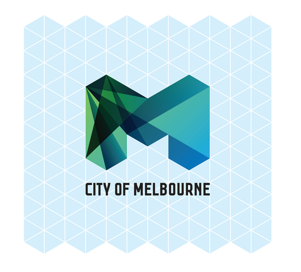 city facets colour Melbourne Australia Dynamic container crystal geometric triangle International tourism Government sydney