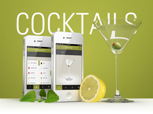 iphone app application apple ios cocktails