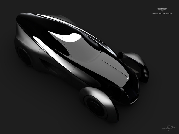 bentley concept car Royal College of Art Vehicle Design aerodynamic product automotive   Colour & Material COLOUR & TRIM