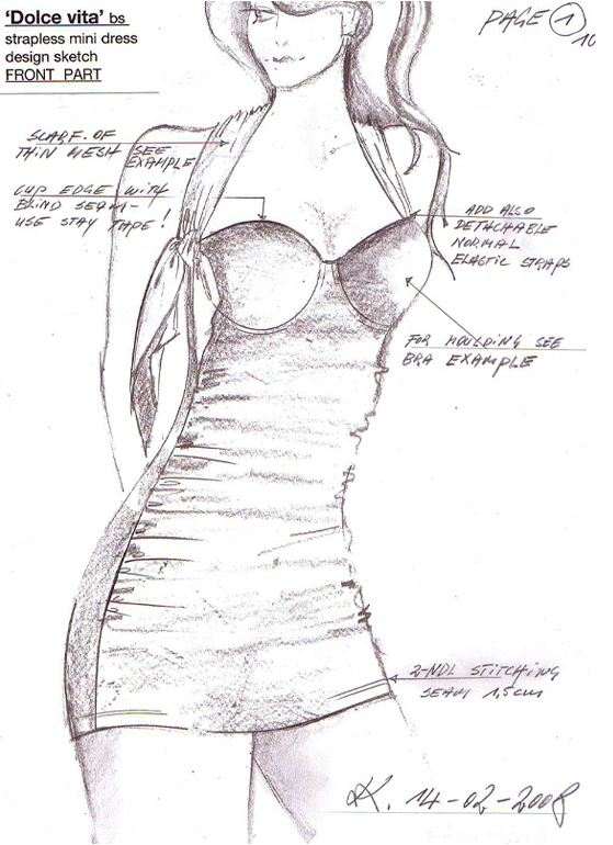 Lingerie Design lingerie BEACHWEAR bodywear fashion design bathing suit LA DOLCE VITA