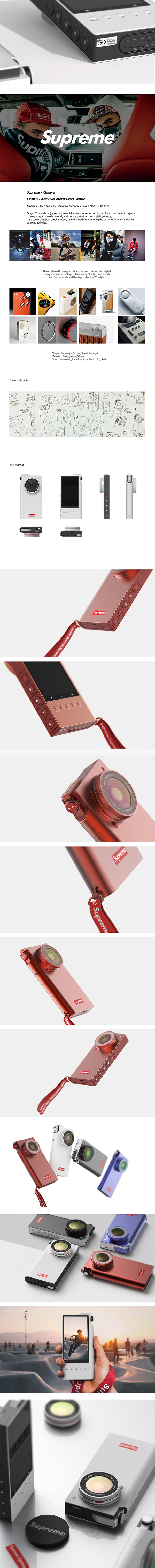 Supreme One-handed editing Camera