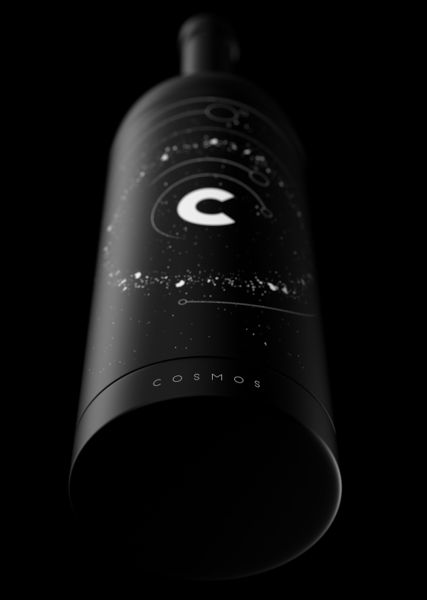design motion e-paper flexible display Technology Innovative new alternative bottle wine alcohol