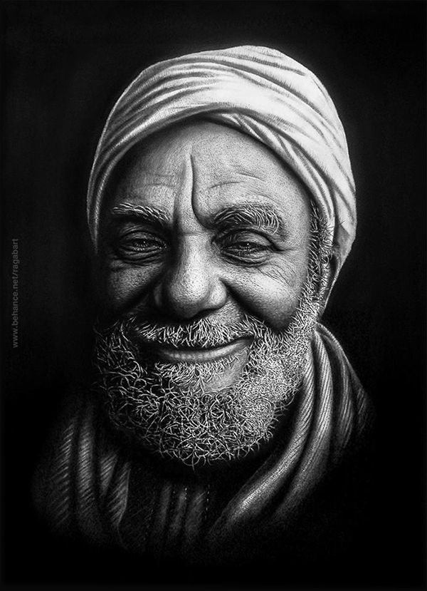 Charcoal Drawings on Behance