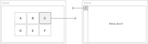 portfolio flat minimal