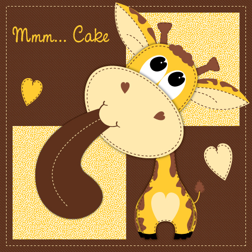 giraffe tigerprint lovely days mothers day girl boy Birthday greetings cards M&S