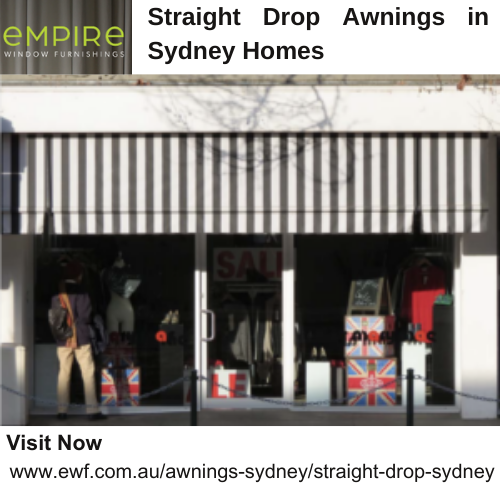 # Awnings in Sydney #Straight Drop Awnings