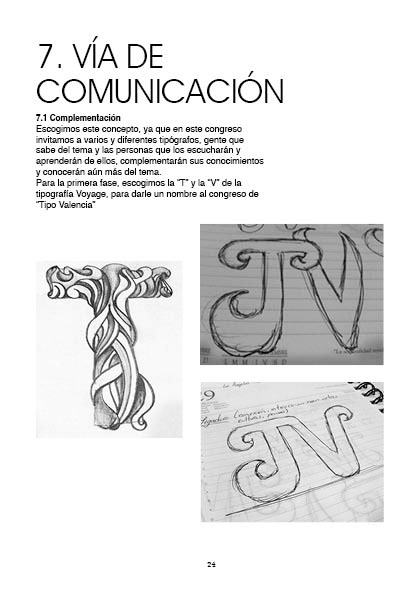 tipografia jornadas posters flyers ornamentos diseño design