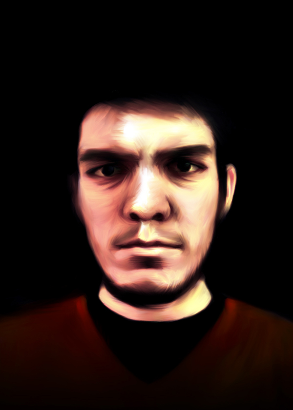 self-portrait portrait digital illustration