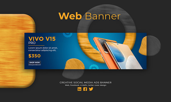 Social media web and cover banner's