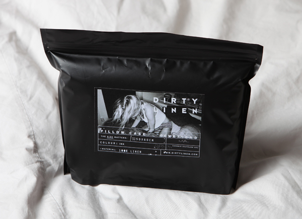 Dirty Linen Brand ID linen bed textile box zipperbag duvet cover pillow
