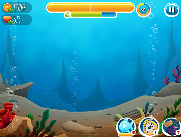 sea humgry game fish design