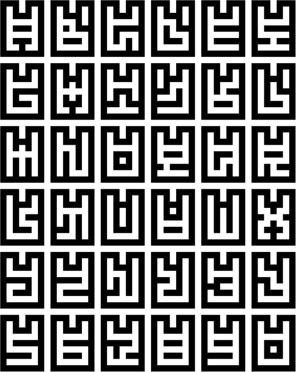 Tictac Eguq Alphabeat pixel fonts fonts font Odessa