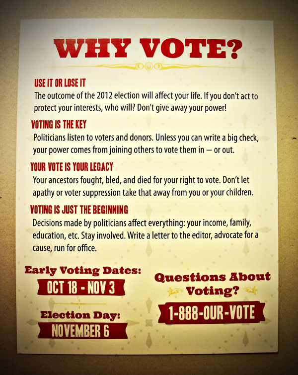 voting  postcard