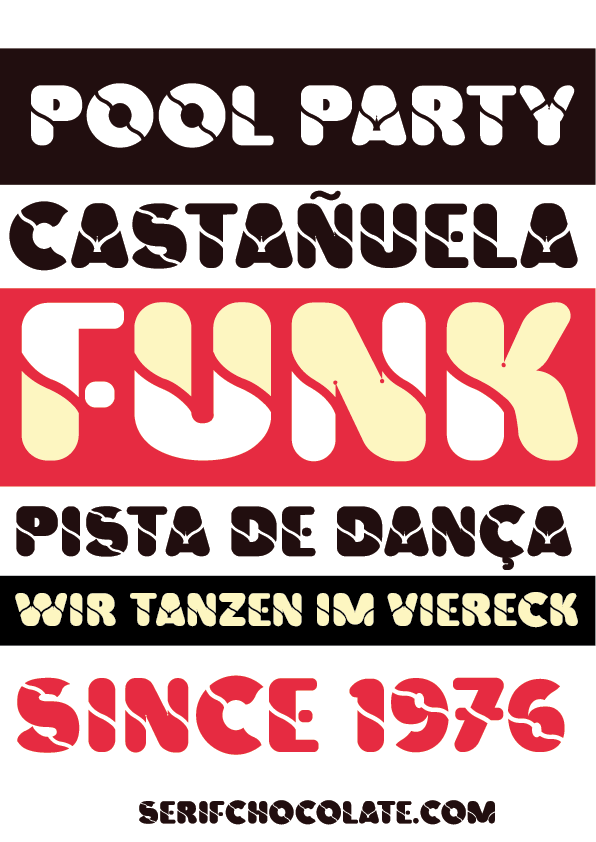stencil multicolored  typeface  tipografia  bold  ultradbold  gig  flyer poster  party Urban