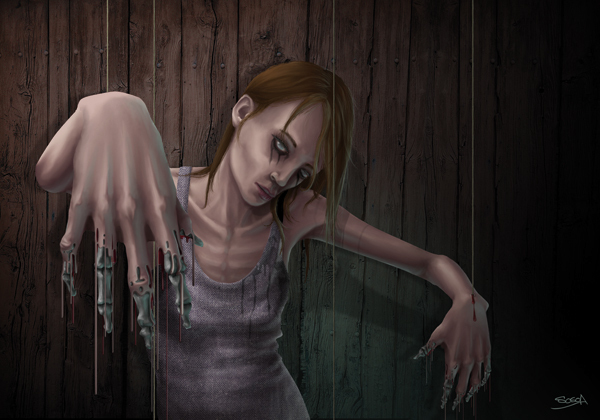 painter Character portrait sin pêche seven deadly sins digital zombis