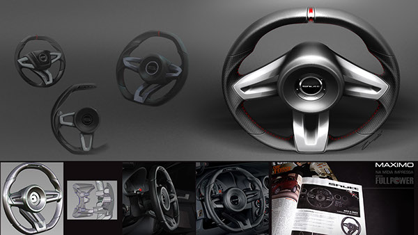 Shutt Automotive Steering Wheel