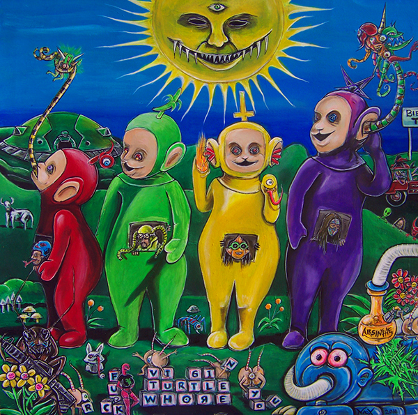 Teletubbies say fuck you! 