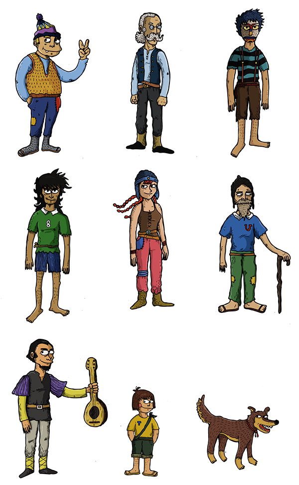 Diseño de Personajes/character design on Behance