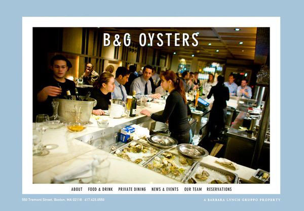 barbara lynch restaurant boston Website catering Hospitality