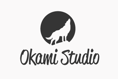 Okami  studio logo identity new forest Lymington