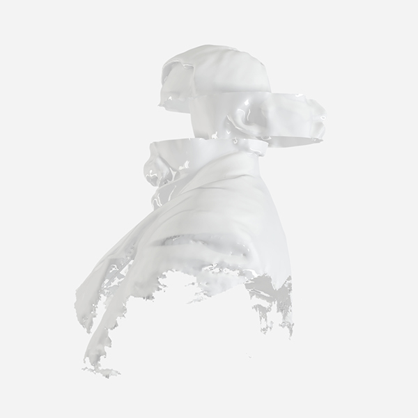 portrait bust 3D CGI cinema4d porcelain White Tonal monochrome Classical musicians