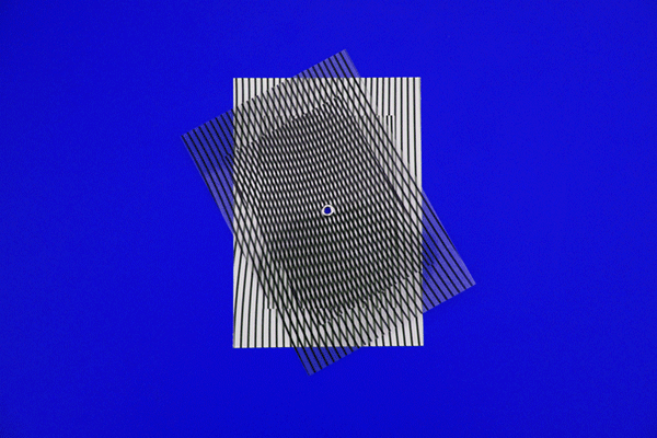 cards set optical art kinetic illusion Optique optic print black vector jonathan candotti