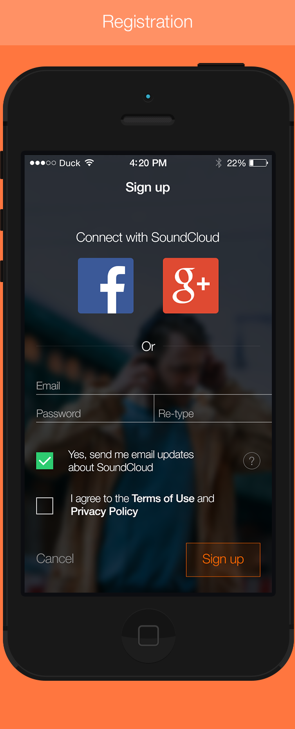 ios iphone sound redesign concept player UI ux desing