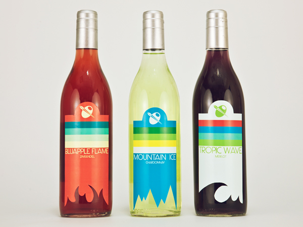 wine bottle labels logos graphic design  package design 