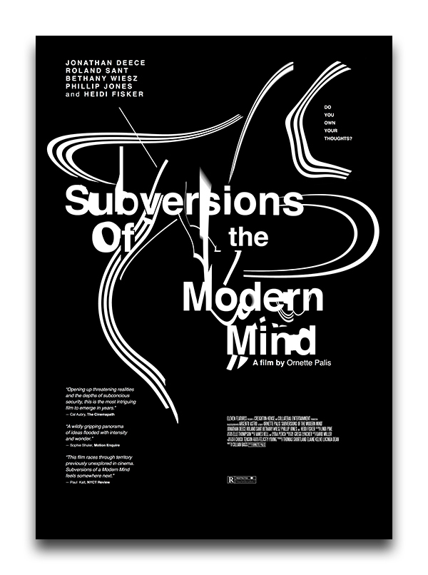 poster film poster experimental Exhibition  Cinema b&w A1 format research ideas Thinking critical critique helvetica