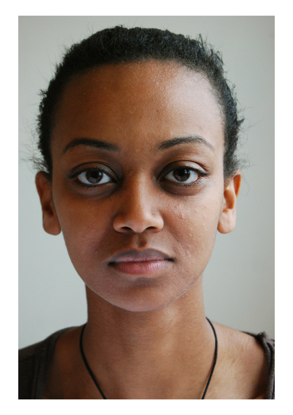 low key elements face portrait ethiopian colours