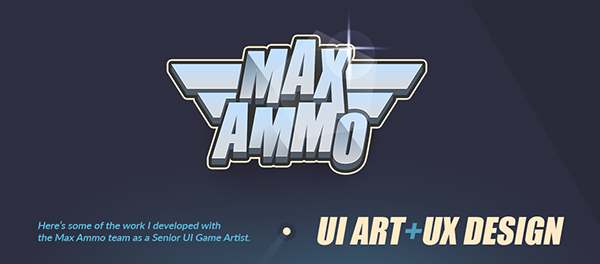 Max Ammo - UI/UX Design