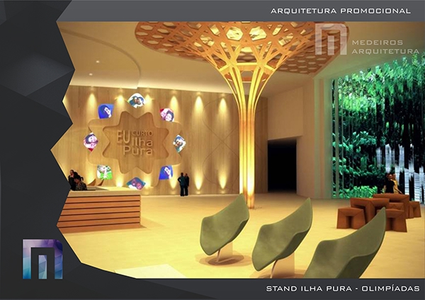 Exhibition  architect arquiteto Stand art arte 3D vray 3dmax Rio de Janeiro