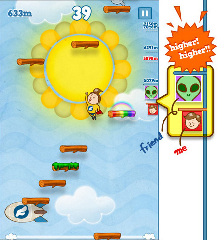 flying boy  flying boy GUI game ui mobile Interface