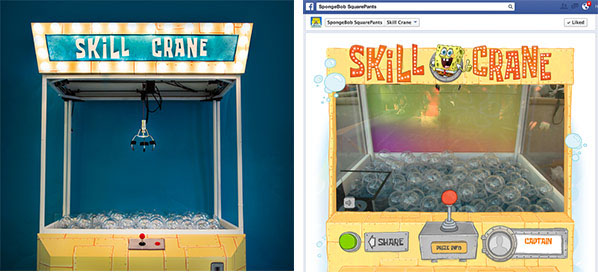 spongebob nickelodeon istrategylabs skillcrane social machines 3d printing Arduino Arcade game