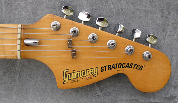 logo brand Guitarra luthier tipografia
