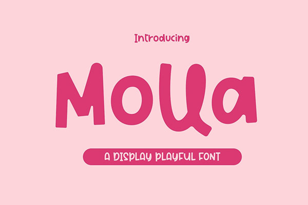 Molla // Display Font