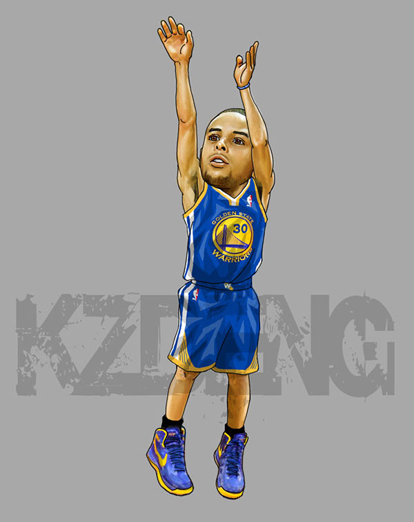 Stephen Curry on Behance