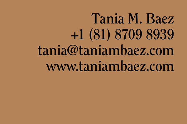 Tania M. Baez.