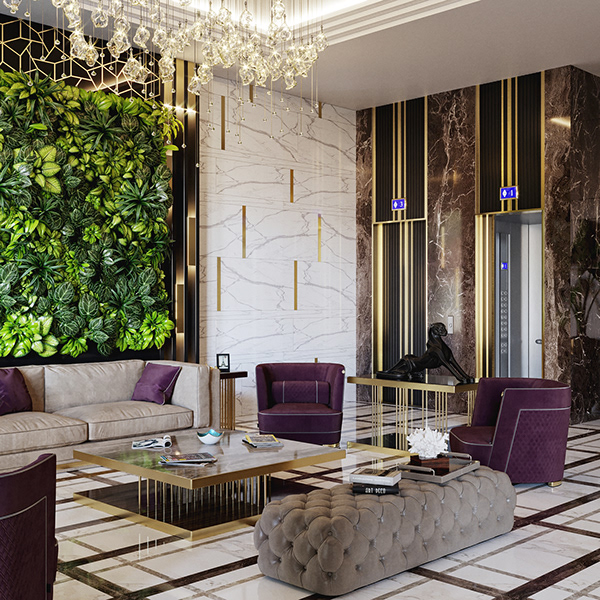 Hotel Reception. Baku,Azerbaijan
