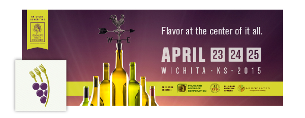 wine winefest Event nonprofit social billboard logos logo Wines