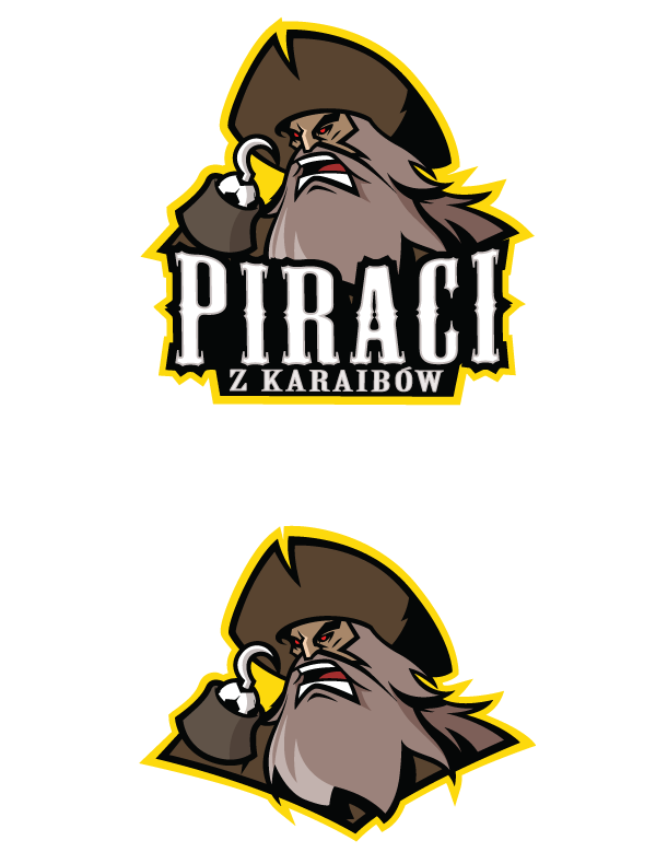 soccer logo sport branding pirates football american Caribbean fls futbolowa liga szóstek