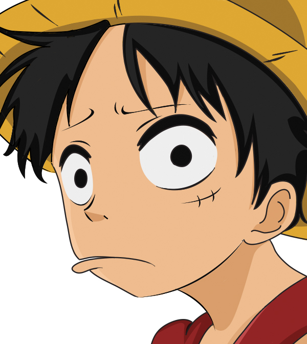 Drawing Painting Luffy The Pirate On Behance