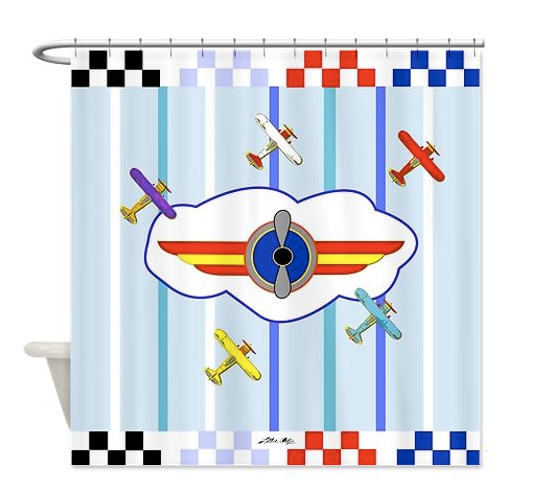 Shower Curtains water home decor bathrooms art Patterns