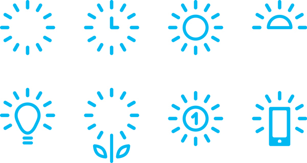 clean ajour cleaning  sun blue  washing  symbols  logo